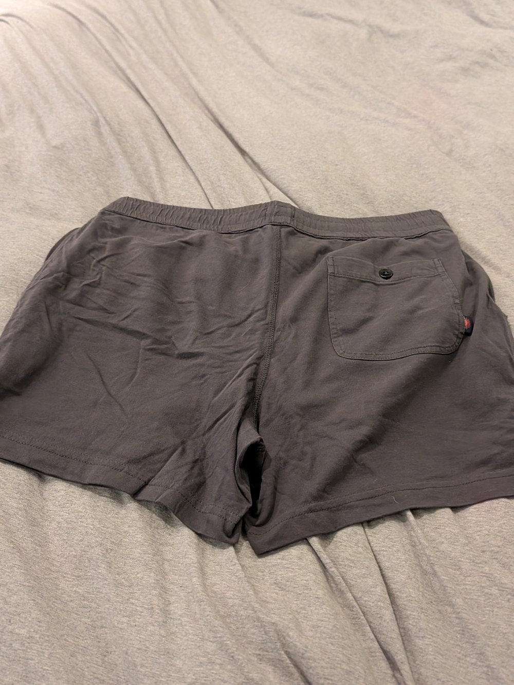 Faherty Slate Gray Drawstring Shorts - Picture 4 of 6